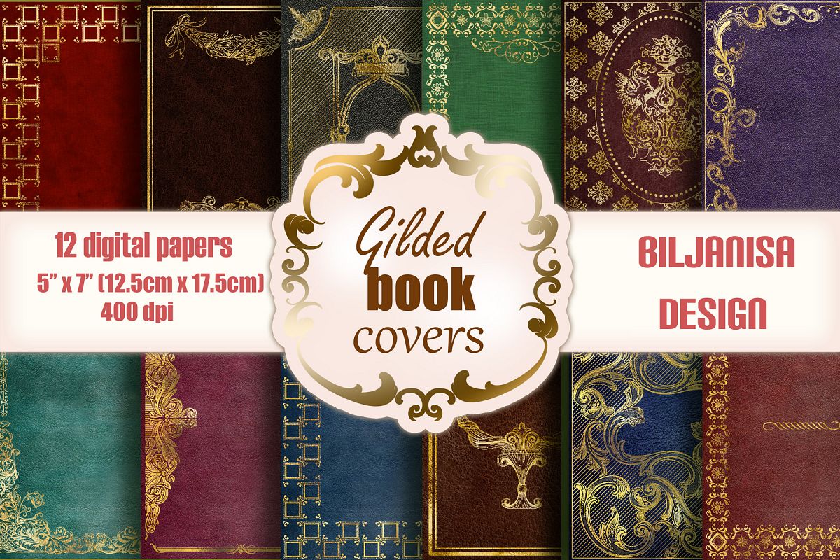 Gilded Book Covers example image 1