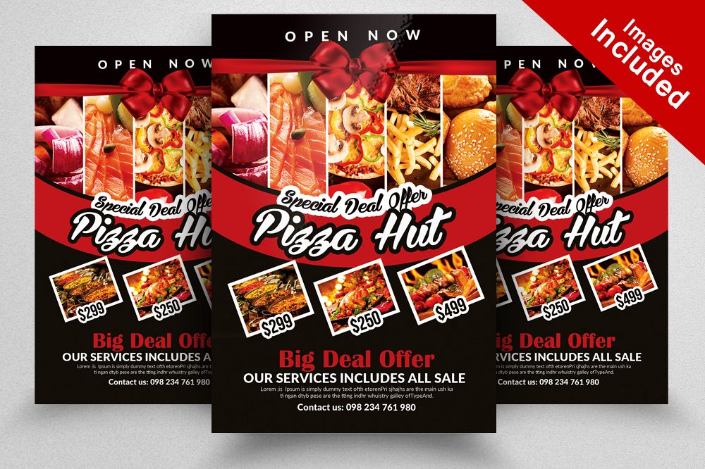 Restaurant Flyer Template example image 1