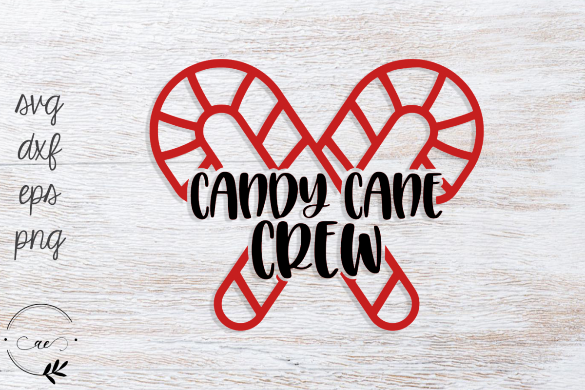 Candy Cane Crew SVG example image 1