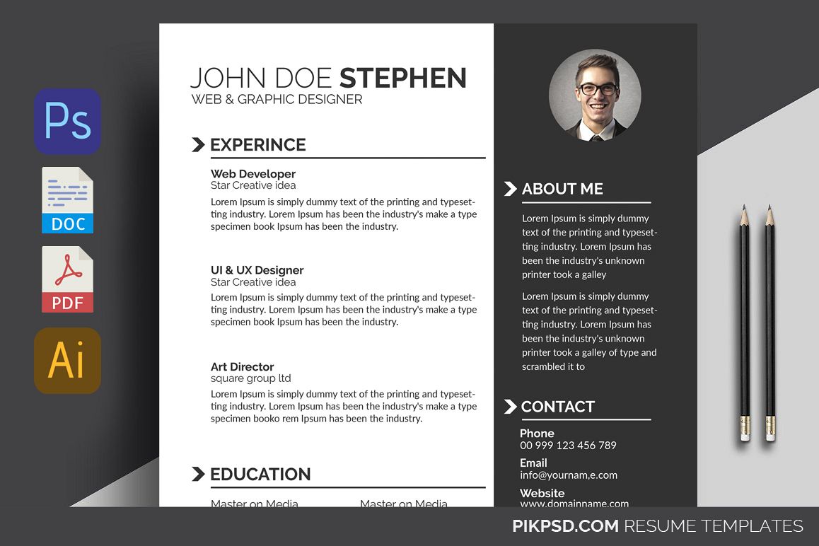 The CV example image 1