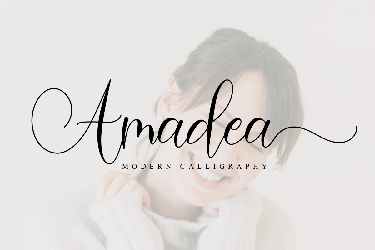 Amadea Script example image 1