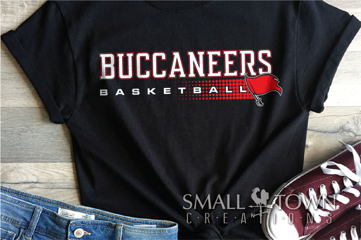 Buccaneer, Basketball, Team, Sport, PRINT, CUT & DESIGN example image 1