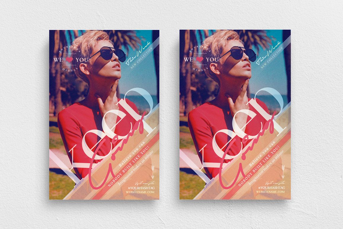 Keep Going Flyer Template example image 1
