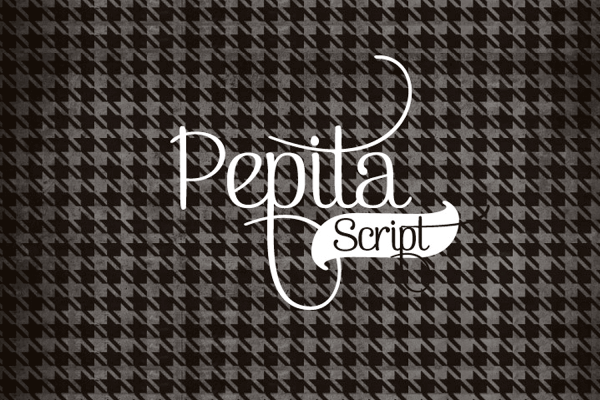Pepita Script example image 1