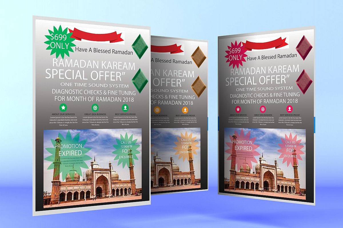 Ramadan kareem Flyer example image 1