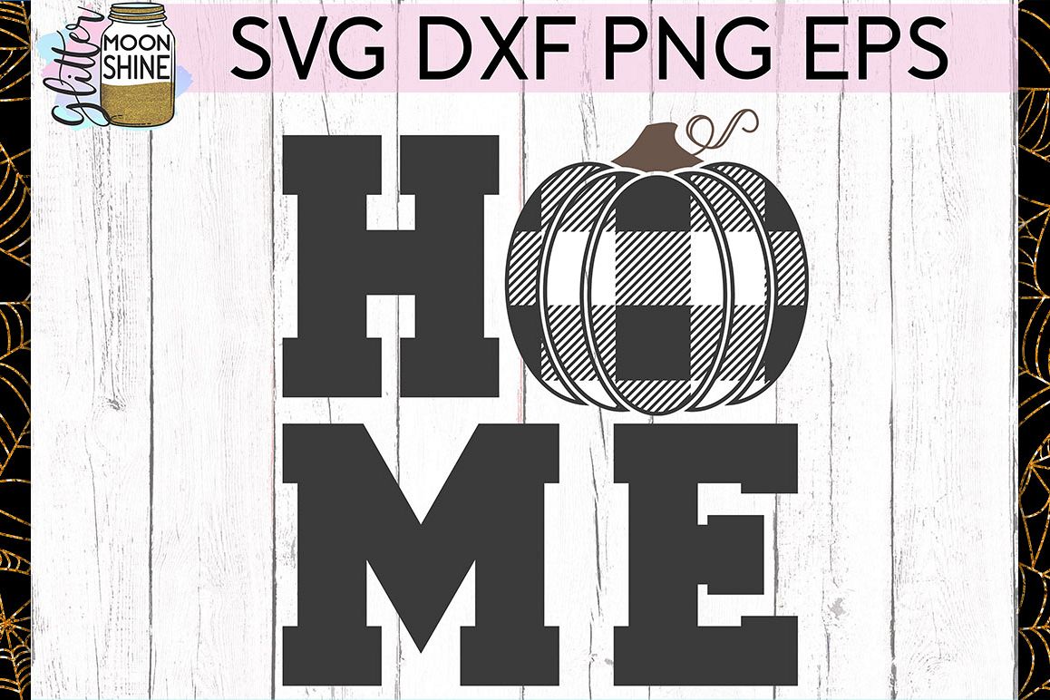 Fall Home SVG DXF PNG EPS Cutting Files example image 1