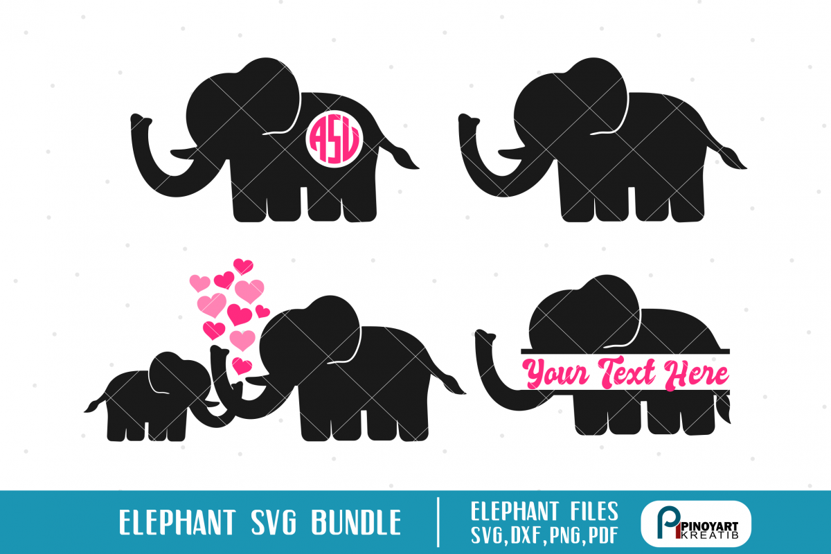 elephant svg, elephant svg file, baby elephant svg, elephant (97549