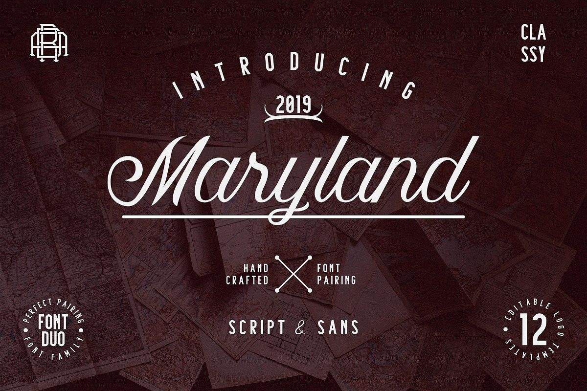 Maryland | Classy Font example image 1
