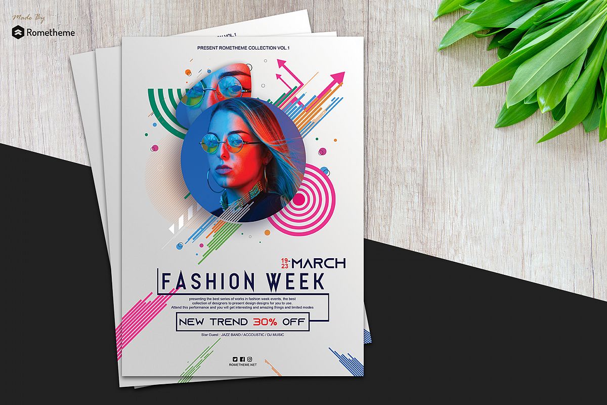 Fashion Modern Flyer vol. 01 example image 1