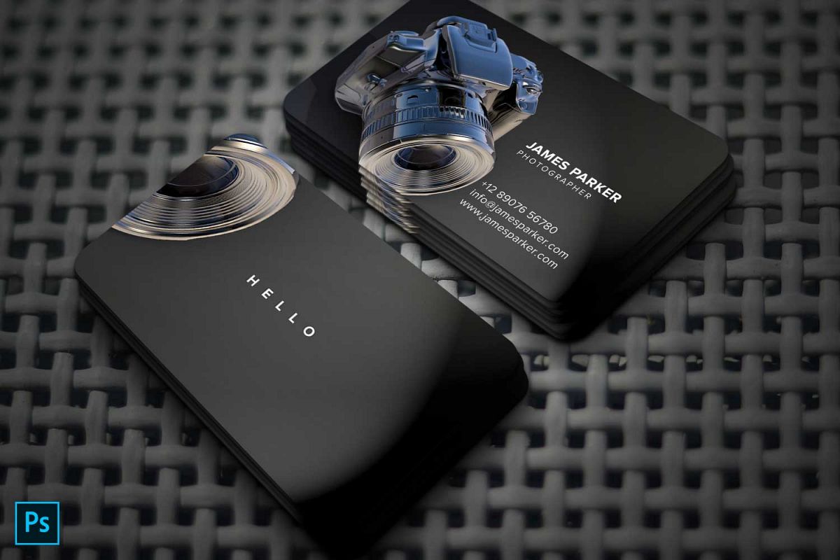 Beautiful Photography Business card example image 1