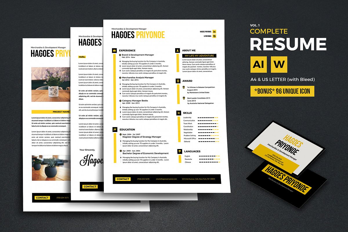 Resume example image 1
