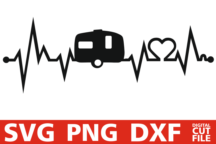 Free Free 329 Camping Heartbeat Svg SVG PNG EPS DXF File
