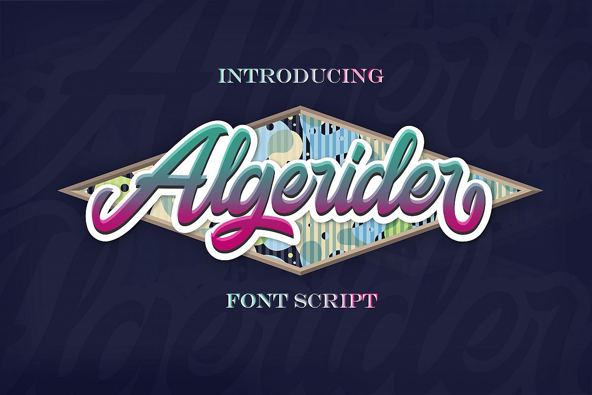 Algerider Script example image 1