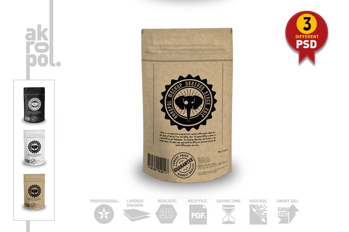 Foil Bag Mock-up example image 1