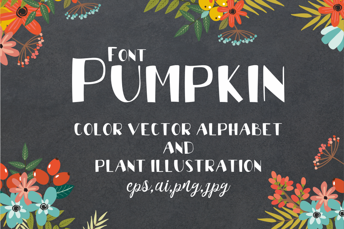 Font Pumpkin example image 1
