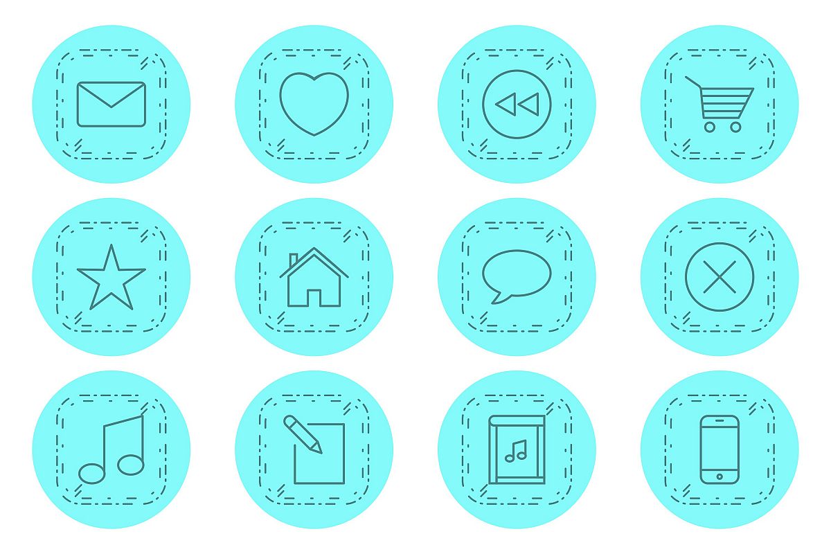 Set Of Multimedia Icons example image 1