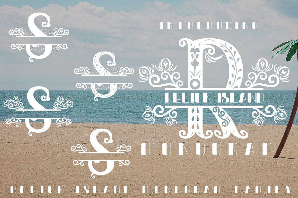RELICK ISLAND MONOGRAM example image 1