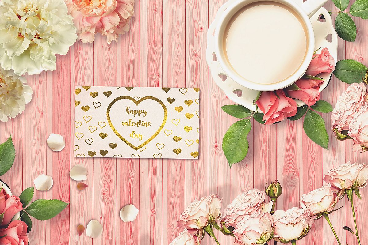 Valentine Card Mock-up #37 example image 1