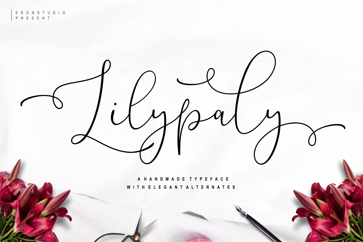 Lilypaly Typeface example image 1
