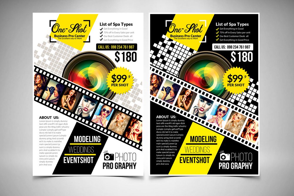 Photography Flyer Template example image 1