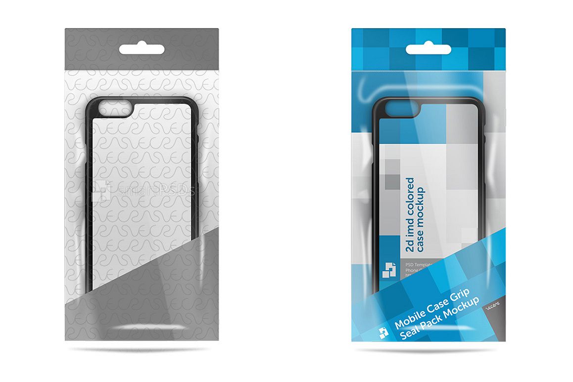 Mobile Case Plastic Retail Package Mockup example image 1