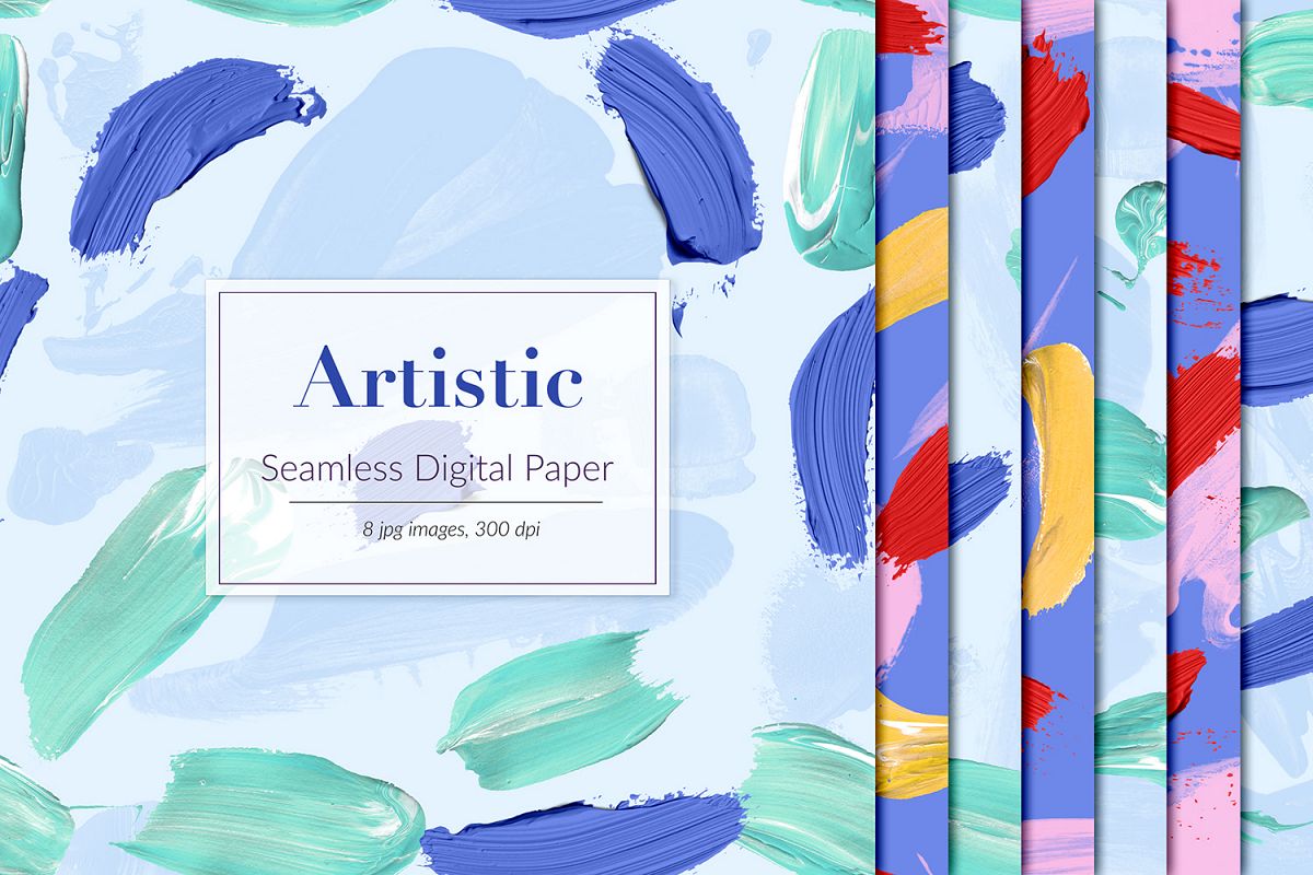 Artistic Seamless Patterns example image 1