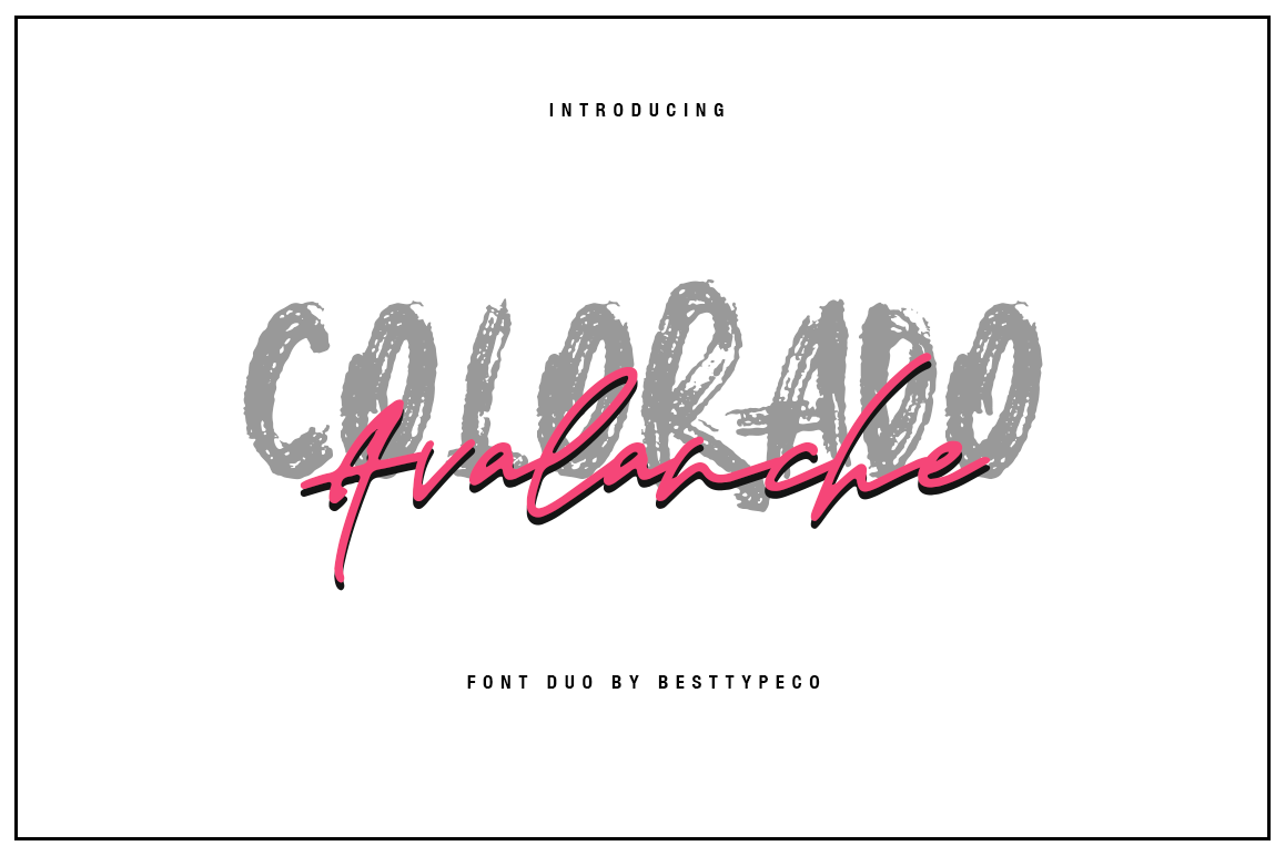 CA font Duo example image 1