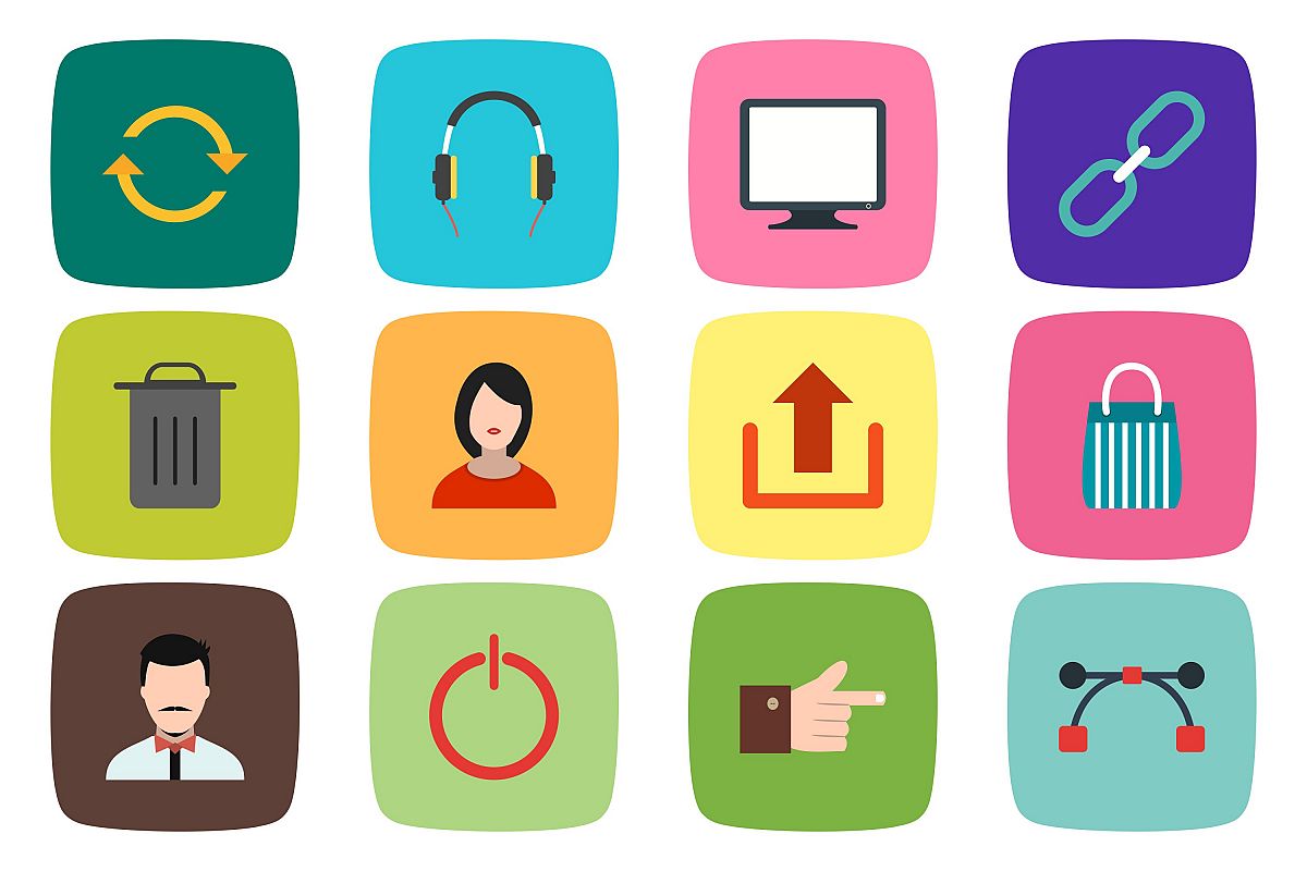 Set Of Multimedia Icons example image 1
