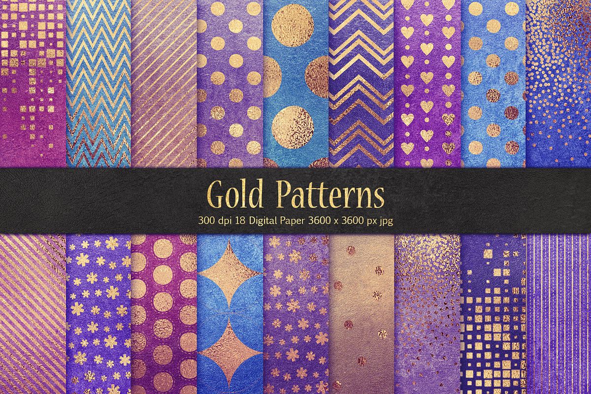 Gold Patterns example image 1