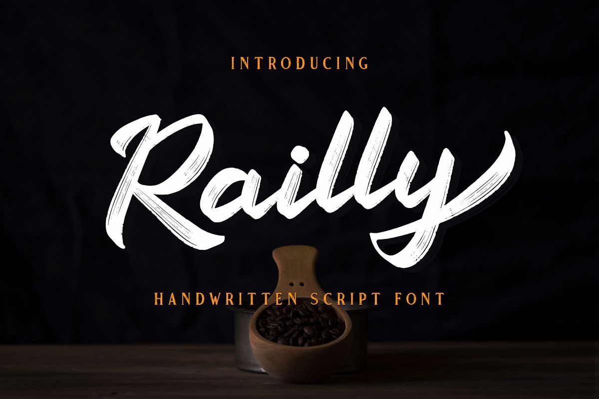 Railly - Handwritten Script Font example image 1