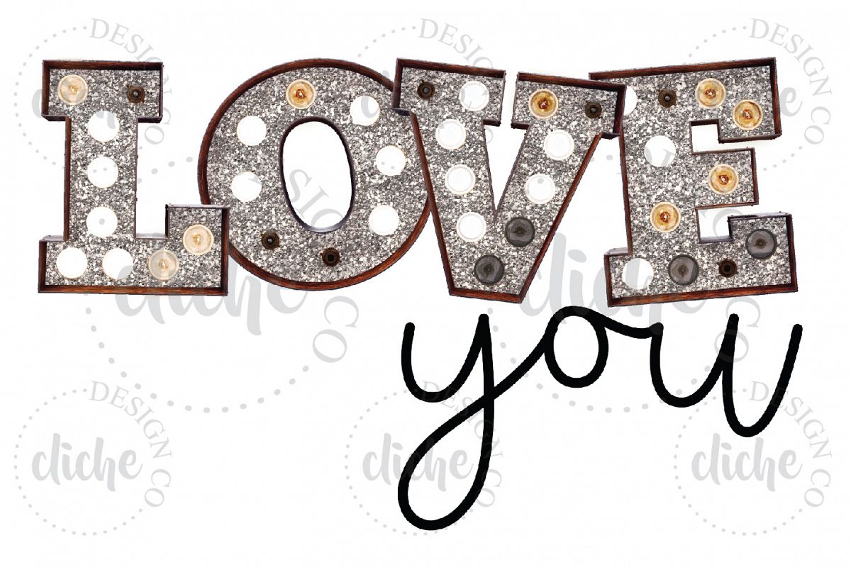 Valentine Sublimation Design example image 1