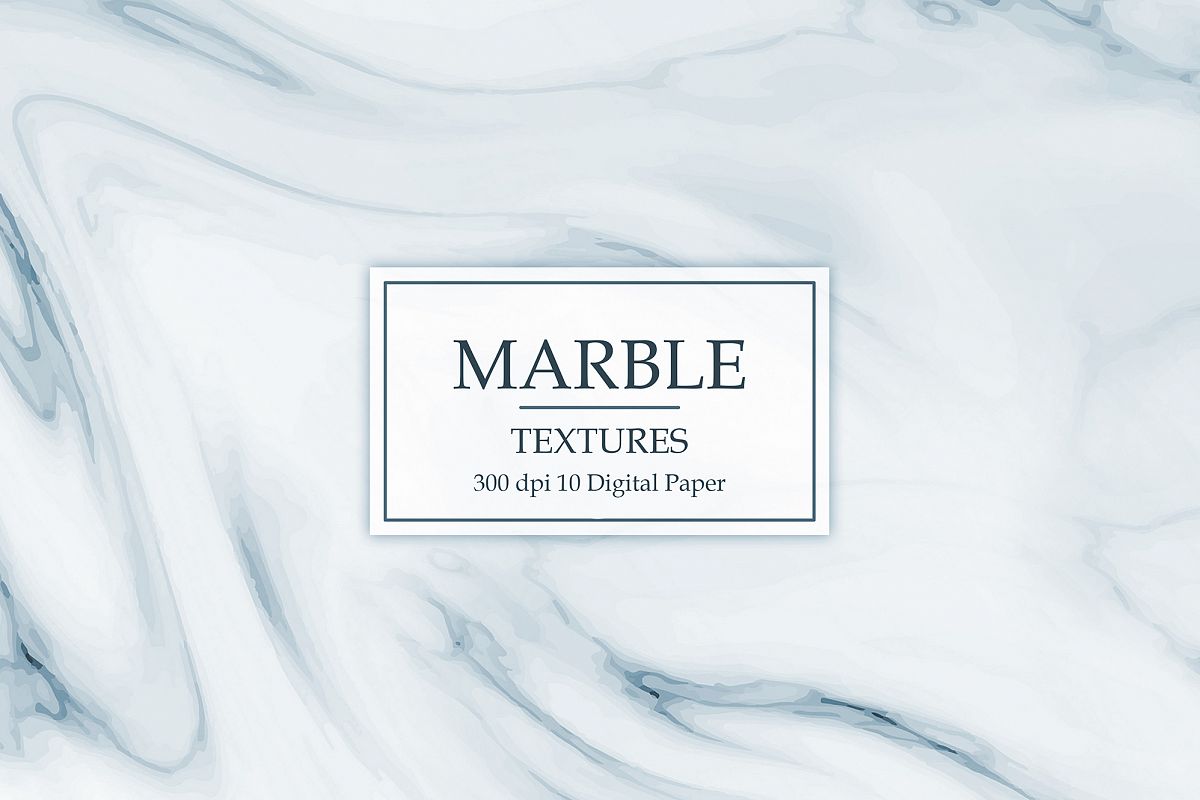 Wedding Marble Digital Paper example image 1