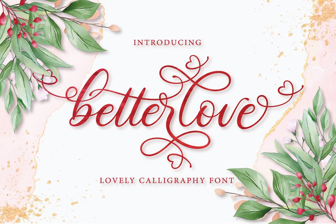 Betterlove Calligraphy example image 1