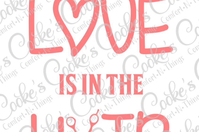 Love is in the Hair example image 1