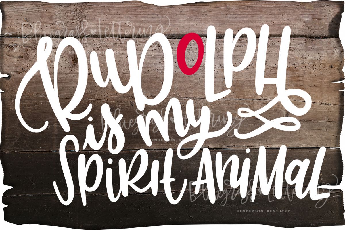 Handlettered Christmas SVG Pack example image 1