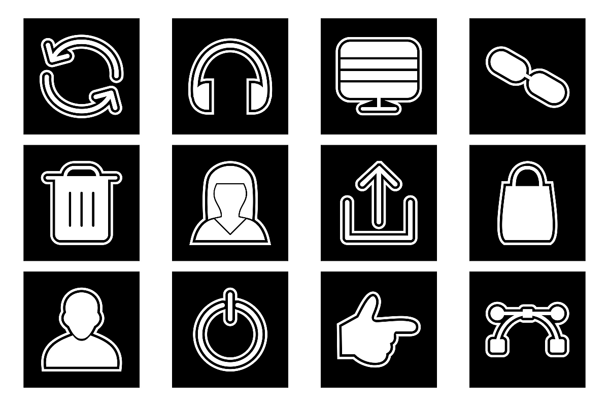 Set Of Multimedia Icons example image 1