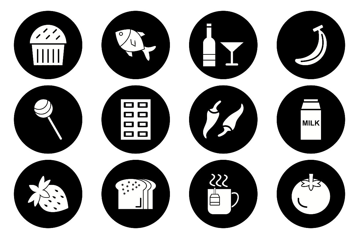 Set Of Food Icons example image 1