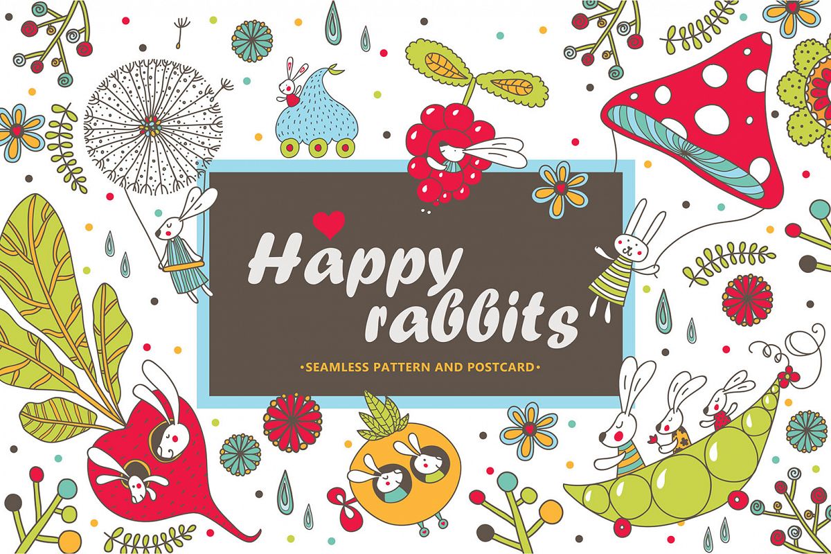 Happy rabbits! example image 1
