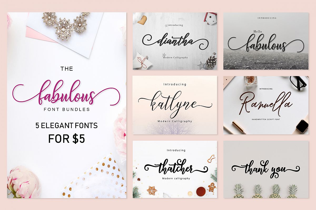 THE FABULOUS BUNDLES 5 FOR $5 example image 1