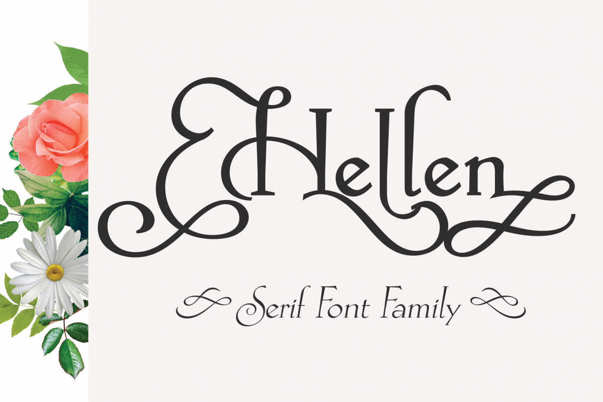 Hellen - Serif Font example image 1