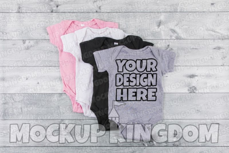 Baby Bodysuit Mockup example image 1