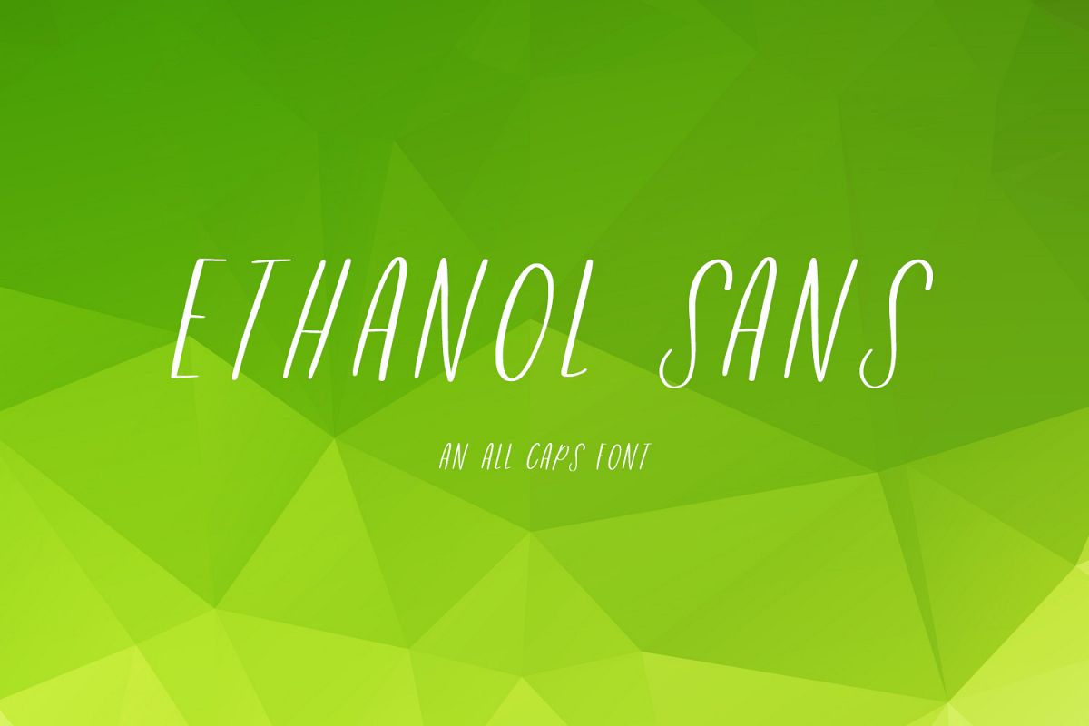 Ethanol Sans example image 1
