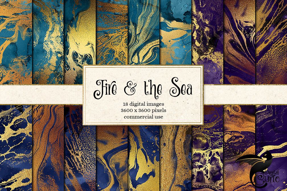 Fire and The Sea Textures example image 1