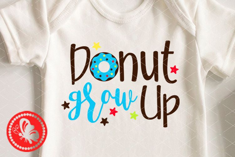 Donut grou up svg clipart 1st Birthday boy shirt png Cookie example image 1