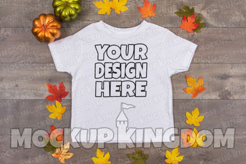 Kids Shirt Mockup, Toddler Shirt Mockup, Youth Shirt Mockup example image 1