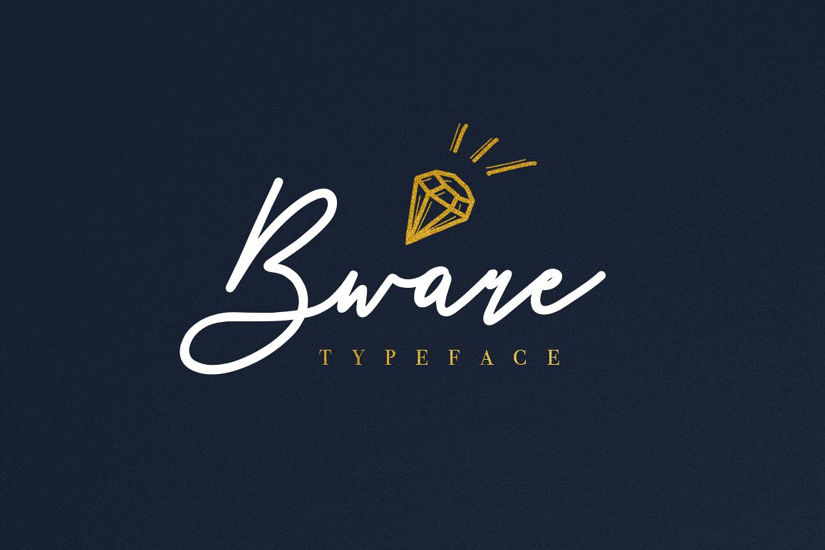 Bware Typeface example image 1