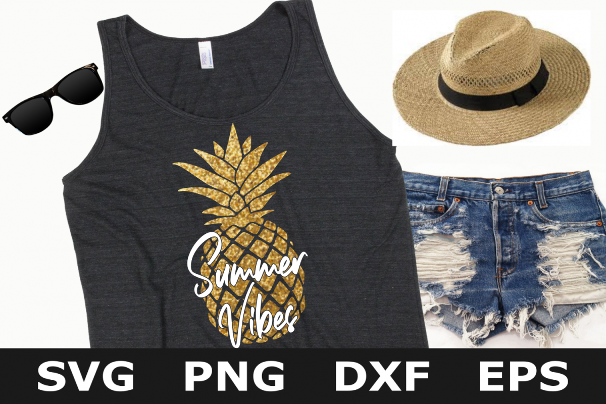 Summer Vibes - A Summer SVG Cut File example image 1