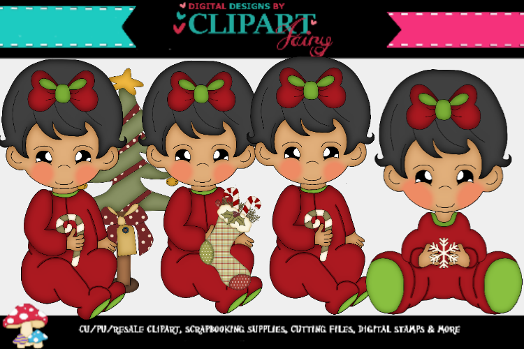 Baby Girl Christmas 2 example image 1
