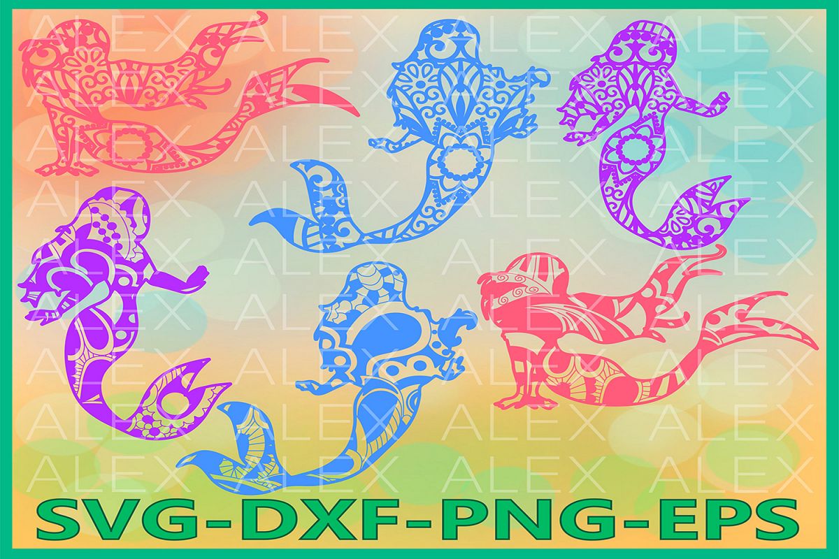 Free Free 185 Mermaid Zentangle Svg SVG PNG EPS DXF File