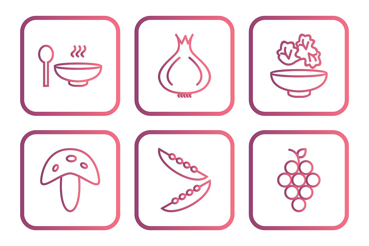 Set Of Food Icons example image 1